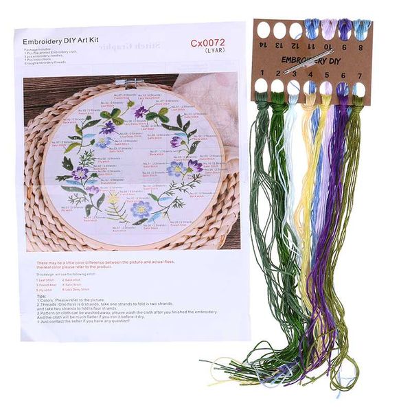 

new embroidery handcraft needlework cross stitch kit cotton embroidery painting, Black
