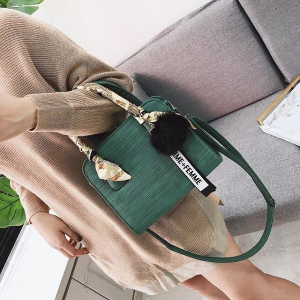 

crossbody female 2019 new fashion korean version of the simple wild ladies shoulder bag