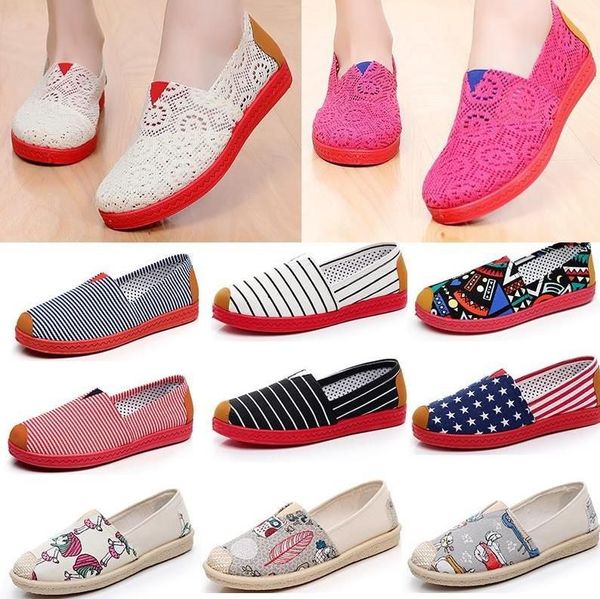 

spring fashion flats shoes espadrilles loafers light hard-wearing 2019 man women canvas harajuku rubber canvas embroider shoes, Black