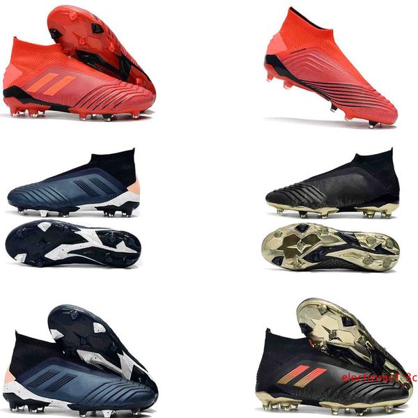 

серый красный футбол бутсы laceless pogba predator 18 fg открытый футбол обувь shadow mode оригинал бутсы