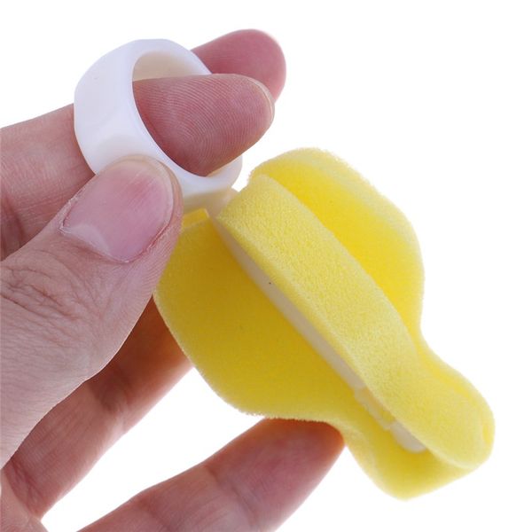 

2Pcs/Set New Plastic Sponge Spout Tube Milk Water Newborn Baby Bottle Clean Brush Sponge Cleaner With Pacifier