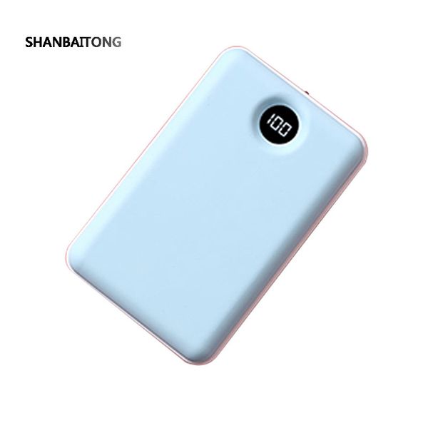 

band new power bank 10000mah led light illuminate led digital display portable charging powerbank external battery for xiaomi