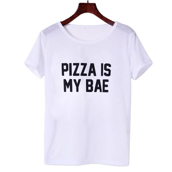 

fashion summer women's-short sleeve t-shirts loose casual tee letter-print, White
