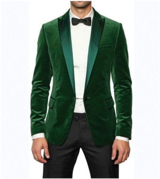 

velveteen groomsmen peak lapel groom tuxedos men suits wedding/prom man blazer ( jacket+pants+tie) a06, Black;gray