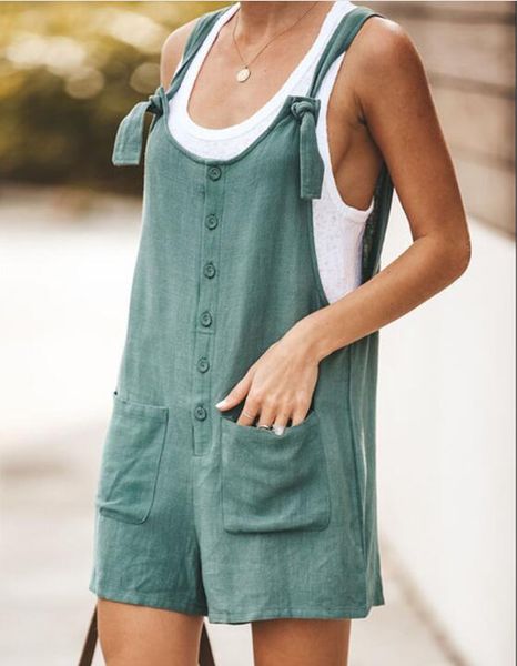 

women's jumpsuits & rompers 2021 the women solid jumpsuit summer short female wrapped strapless playsuit, Black;white