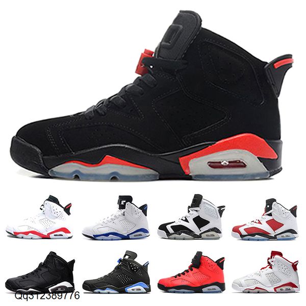 

6 6s infrared oreo basketball shoes men 6s the master white infared alternate olympic sport sneakers shoes