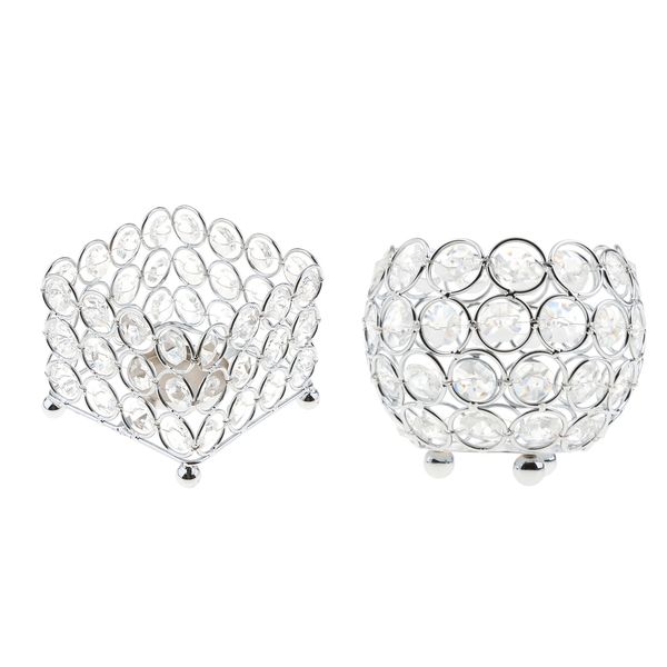 

2pcs tealight votive candle holder candlestick wedding xmas church decor