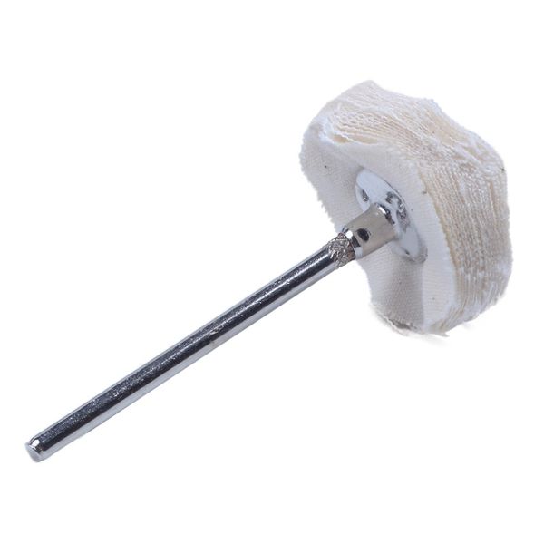 

21mm dia cotton polishing metal shank brush wheel 20 pcs