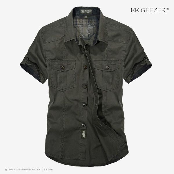 

cotton summer military style men casual shirts spring cotton solid shirt classic design breathable brand dress shirts super, White;black