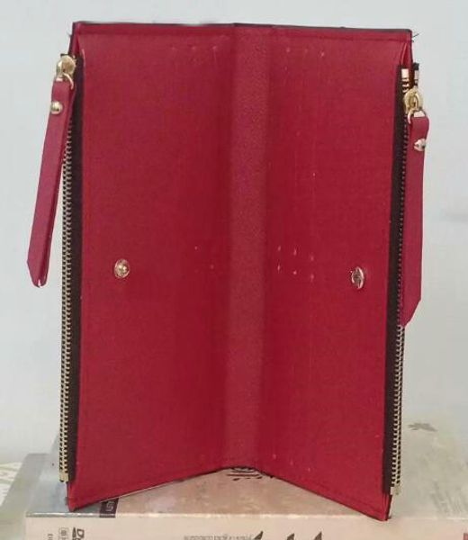

Оптовая красный низ леди длинный кошелек многоцветный дизайнер портмоне Держате