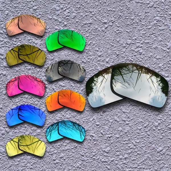 

2 pairs polarized replacement lenses for oil drum sunglasses - multiple choices