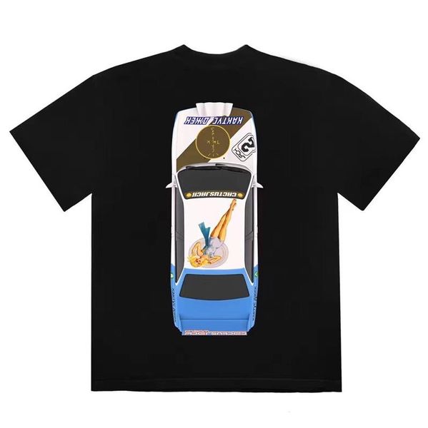 

20ss trav1s sc0tt jackboys tee car printed fashion casual solid high street short sleeves men women summer t-shirt hfymtx793
