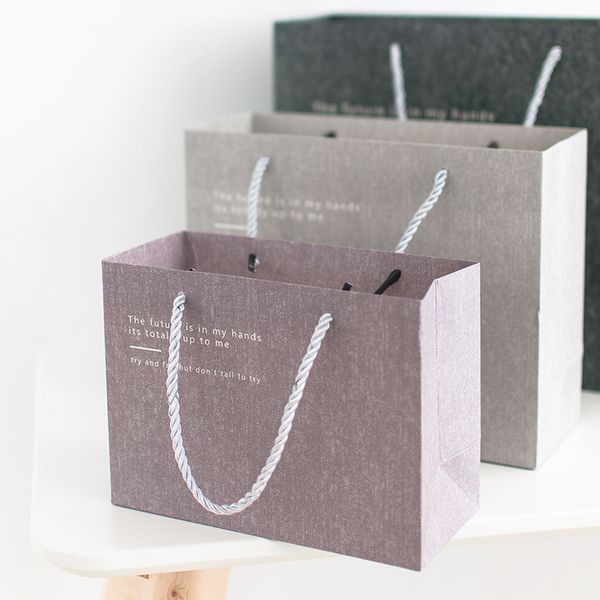 Enjoy Moment Personality Denim Creative Paper Gift Bag Business