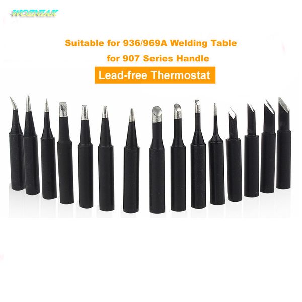 

wozniak lead-environmental protection black iron head for 936 / 969a welding table for 907 welding handle high quality