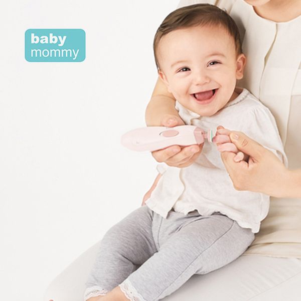 Baby Automatic Electric Trimmer Trimermer Детская маникюр с светодиодным передним светом Младенческая уход за ногтями Ножницы для ногтей Дети Электрический маникюрный комплект GGA3501-2