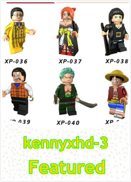 

new one piece road fly soron robinna beauty yellow third party people building block toys