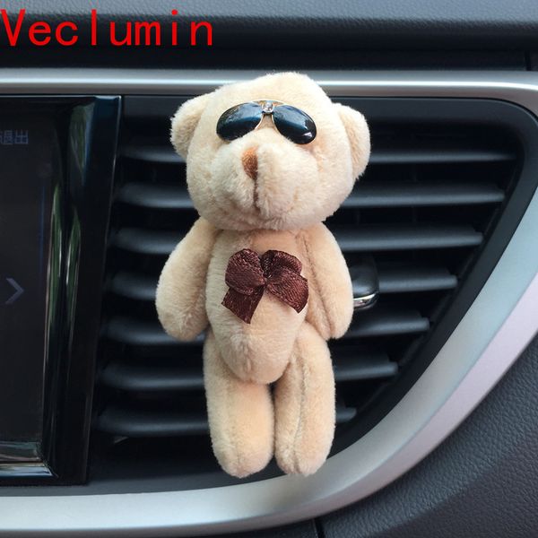 

выход vent клип освежитель воздуха в автомобиль симпатичные ароматы медведь плюшевые куклы игрушки декор автомобиль интерьер арома диффузор