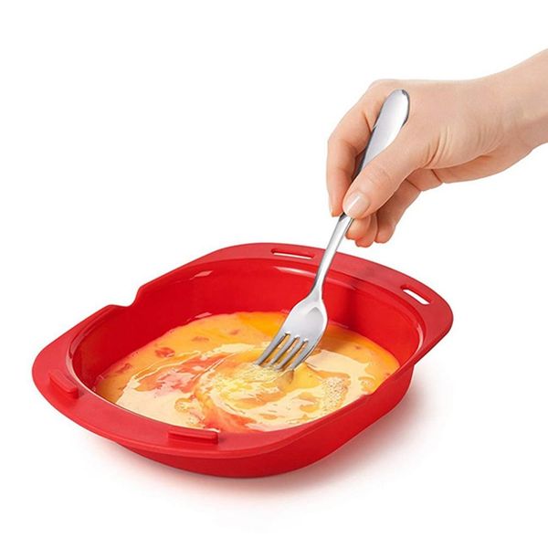 

microwave oven silicone omelette mold tool egg roll baking tray egg roll maker steamer silicone omelette tool kitchen gadget