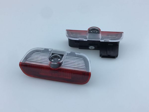 

2x car door welcome light logo projector led lamp for seat alhambra n7 2011-2014