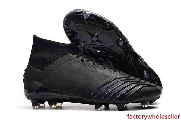 

2019 new 25th predator 19 19.1 pogba mens fg football boots virtuso red black kids soccer cleats high ankle chaussures shoes