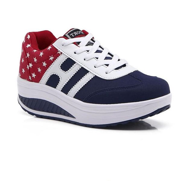 

up women swing shoes casual shoes female low ankle platform shoes chaussures femme, Black;white