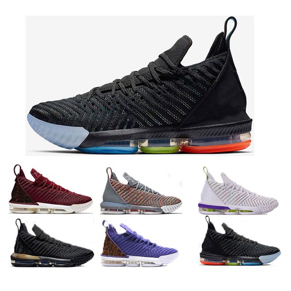 

new arrival 16s james basketball shoes mens brand designer luxury equality home oreo white court purple multicolor training shoes size 7-12