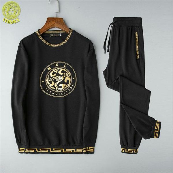 

men's winter sports set logistics new men's casual luxury long sleeve winter jacket european and american brand jacket 3xl-19, Gray