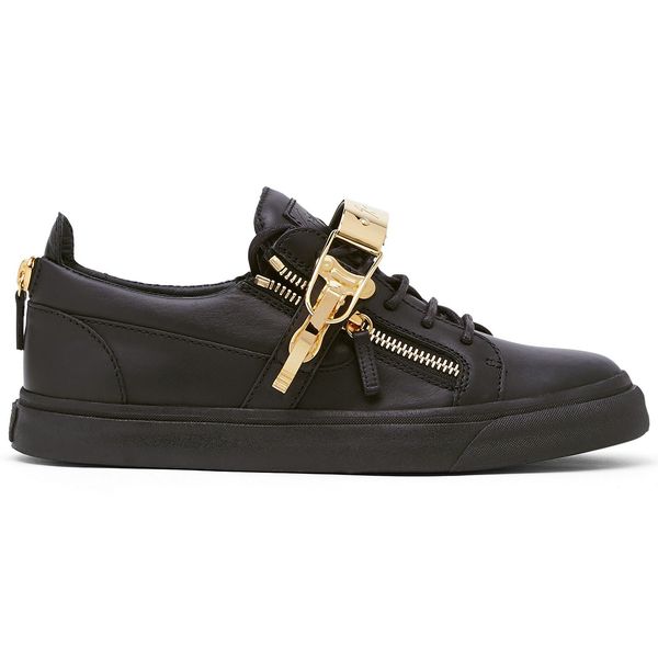 

with box designer sneakers low cut spikes flats shoes for men and women leather sneakers party designer shoes 35-46, Black