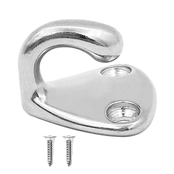 

silver stainless steel hanger coat / hat hook for marine home decor