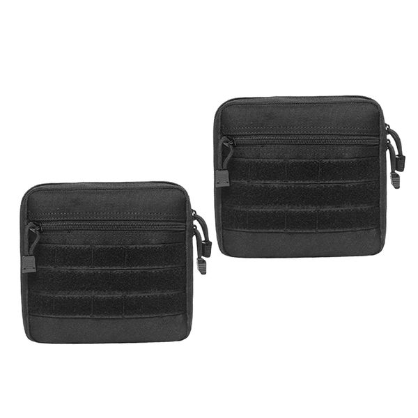 

2pcs modular molle utility pouch belt molle bag first aid pouch pockets