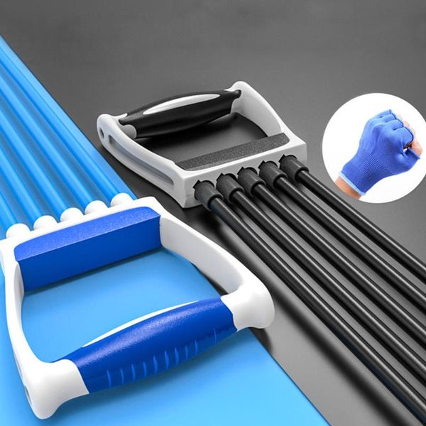 

chest developer expander men fitness tension puller muscles exercise workout equipment resistance bands