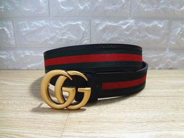 

мужская кожаный ремень мужская кожа ретро pin пряжки мода, Black;brown