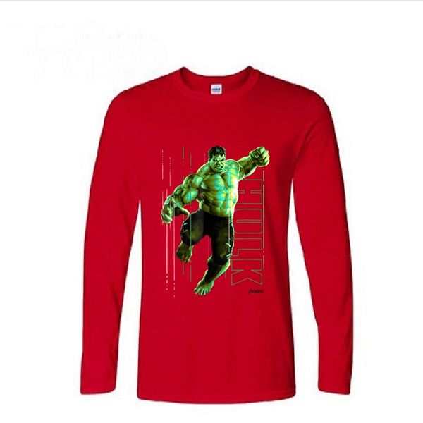 

мужчины прохладный старинные классические комиксы marvel футболки халк железный человек тор человек-паук капитан америка team power с длинны, White;black