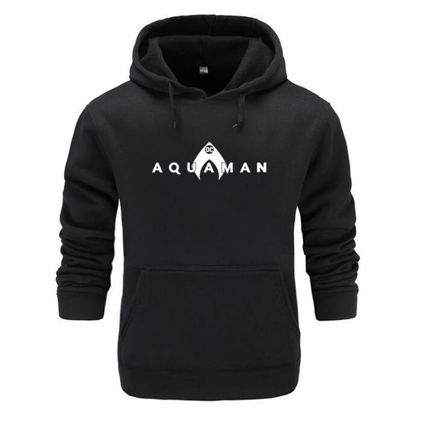 

Mens Hoodies 2019 Fashion Aquaman Hoodie Casual Sweatshirt Men Cotton High Quality Print Sweatshirts Male Autumn Winter Hoody