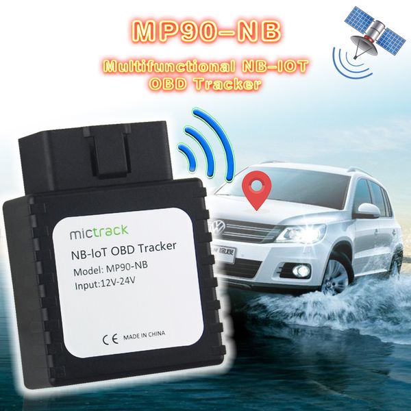 

mp90-nb real-time obd tracking device gps car tracker support voice monitoring with sos button long standby time low power alarm
