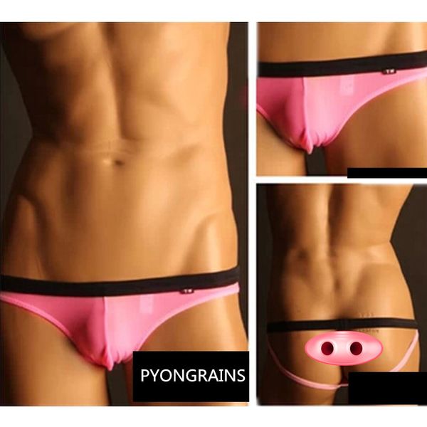 2019 Erotic Mens Thong Underwear Mens Jockstrap Thongs Thong