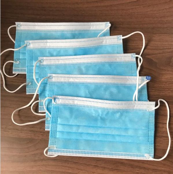 

одноразовая защитная маска для лица нетканая маска drop shipping