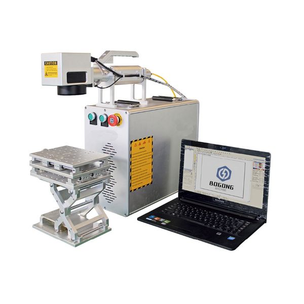 

jinan bogong 20w 30w 50w mopa color fiber laser marking machine for sale
