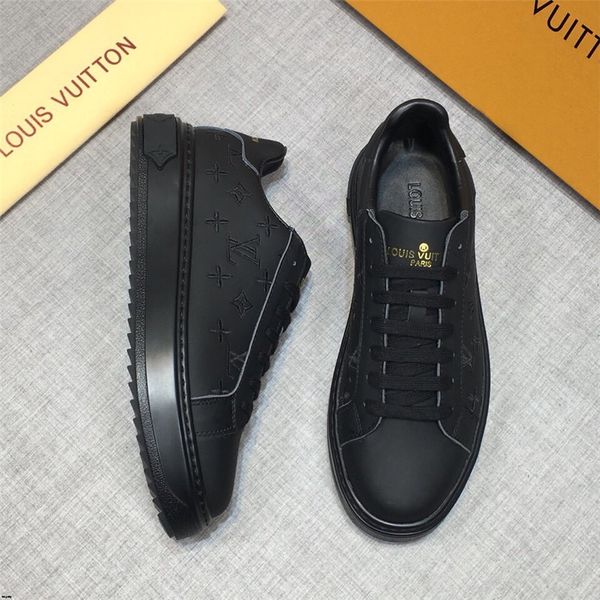 

19ss fashion solid color trend men's high canvas shoes 2020 lace casual round head lightweight flat wear men's shoes, Black