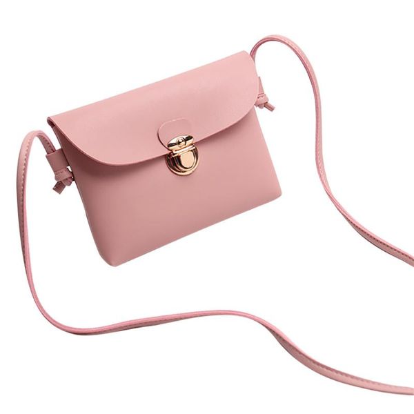 

handbags casual solid shoulder bags tote messenger crossbody bag wild girls small square bag bolsa feminina #lr4
