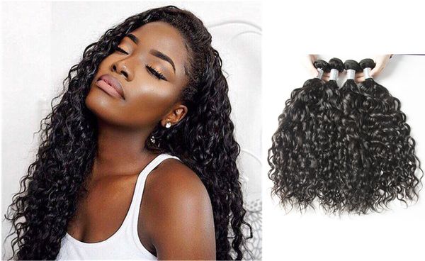 Viya Malaysian Remy Hair Water Wave Human Hair Bundles Weave No