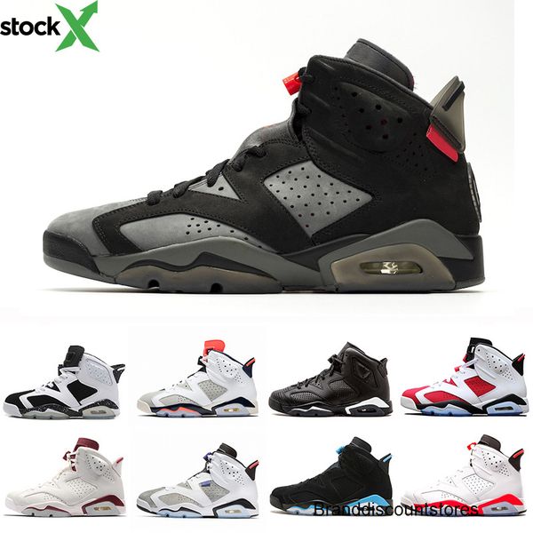 

cool dmp 6 psg 6s men basketball shoes marron tinker white infrared gatorade alternate wheat sport blue oregon mens sports sneaker us 7-13