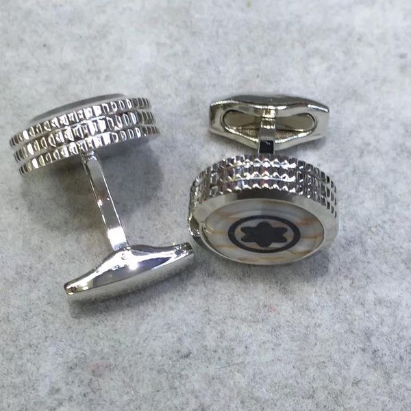 

классический стиль известный дизайн стиль блан мраморный классический мужской стиль мб запонки из нержавеющей стали увядает доказательство ч, Silver