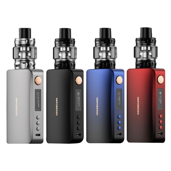 

Original Vaporesso Gen TC Kit with 220W Gen Mod SKRR-S 8ml Tank QF Meshed Coil Strip Coils Head Ecigs DHL Free