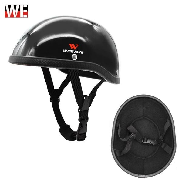 

wosawe motorcycle helmet retro moto helmet half face motorcycle racing off road casco moto capacete casque