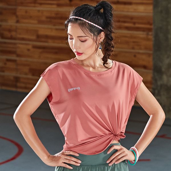 

quick dry stretch slim fit yoga women sport t shirt gym jerseys fitness shirts yoga running dancing female cloth, White;red