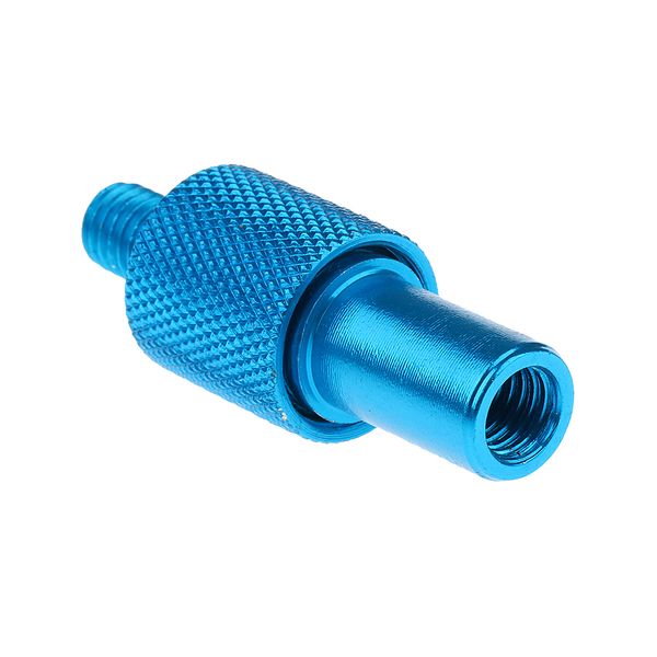 

aluminum alloy 8mm fishing rod pod connector net head adapter quick release adapter connector carp fishing accessories refit parts