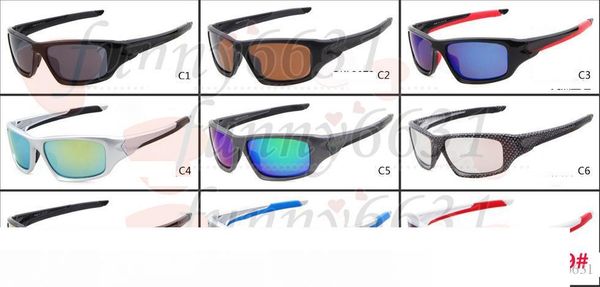 

10pcs summer brand new man driving sun glasses sports eyewear women's cycling outdoor sun glasses travel glasses 9colors a+++ ship, White;black