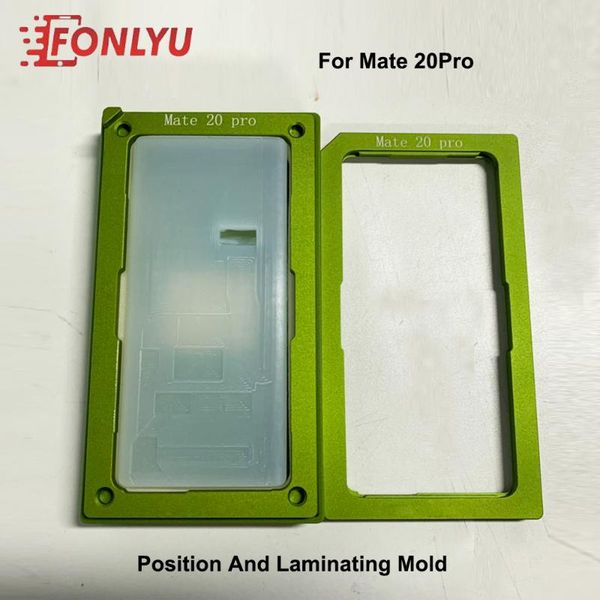 

universal laminating mold for mate 20pro oca glass lcd touch screen alignment mould glue location rubber mat 2 in 1