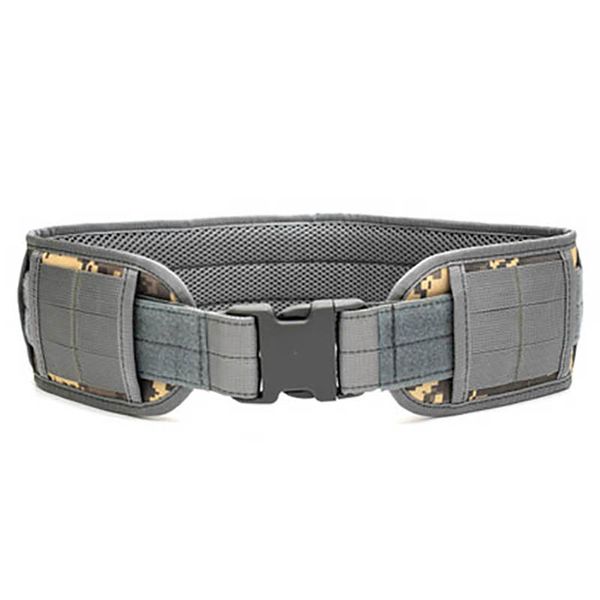 

waist support men's belt outer padded cs multi-use equipment wide belts, Black;gray
